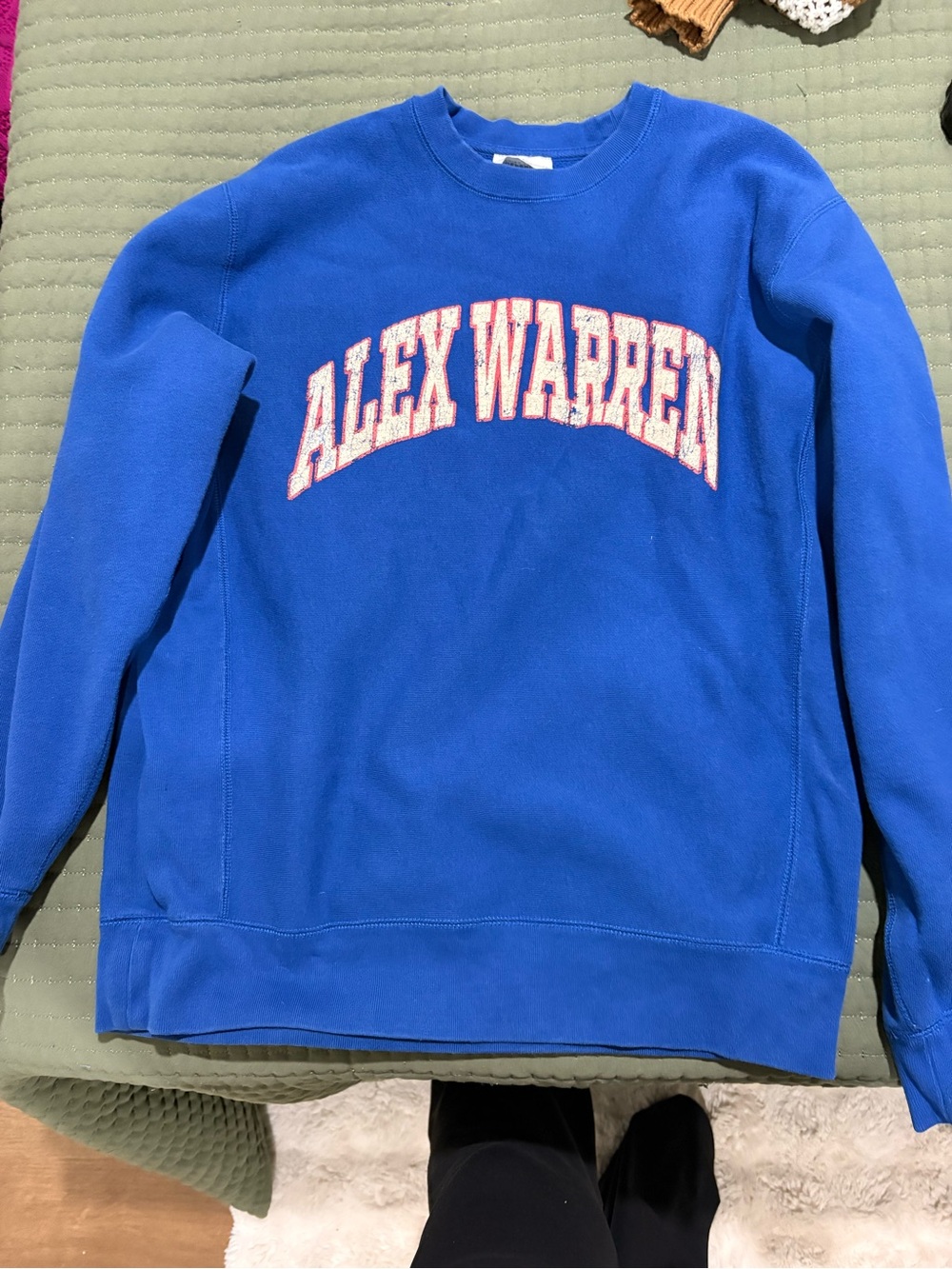Crewneck Sweater in Royal Blue